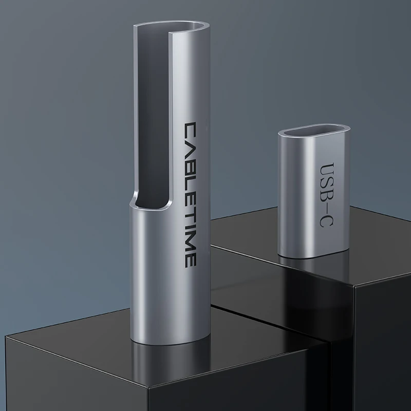 Кабель адаптер CABLETIME с Type C на AUX 3 5 мм USB разъем конвертер для наушников Huawei P20 Pro Xiaomi