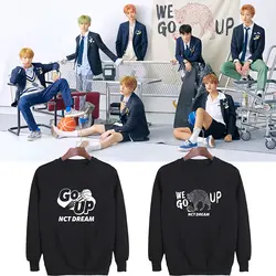 KPOP NCT DREAM Album мы поднимаемся с тем же абзацем свободные наборы свитер с круглым вырезом мужские и женские дропшиппинг