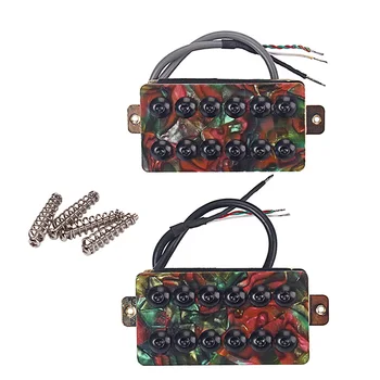 

2 Pcs Electric Guitar Pickup Humbucker Portable Musical Instrument Accessories HB88