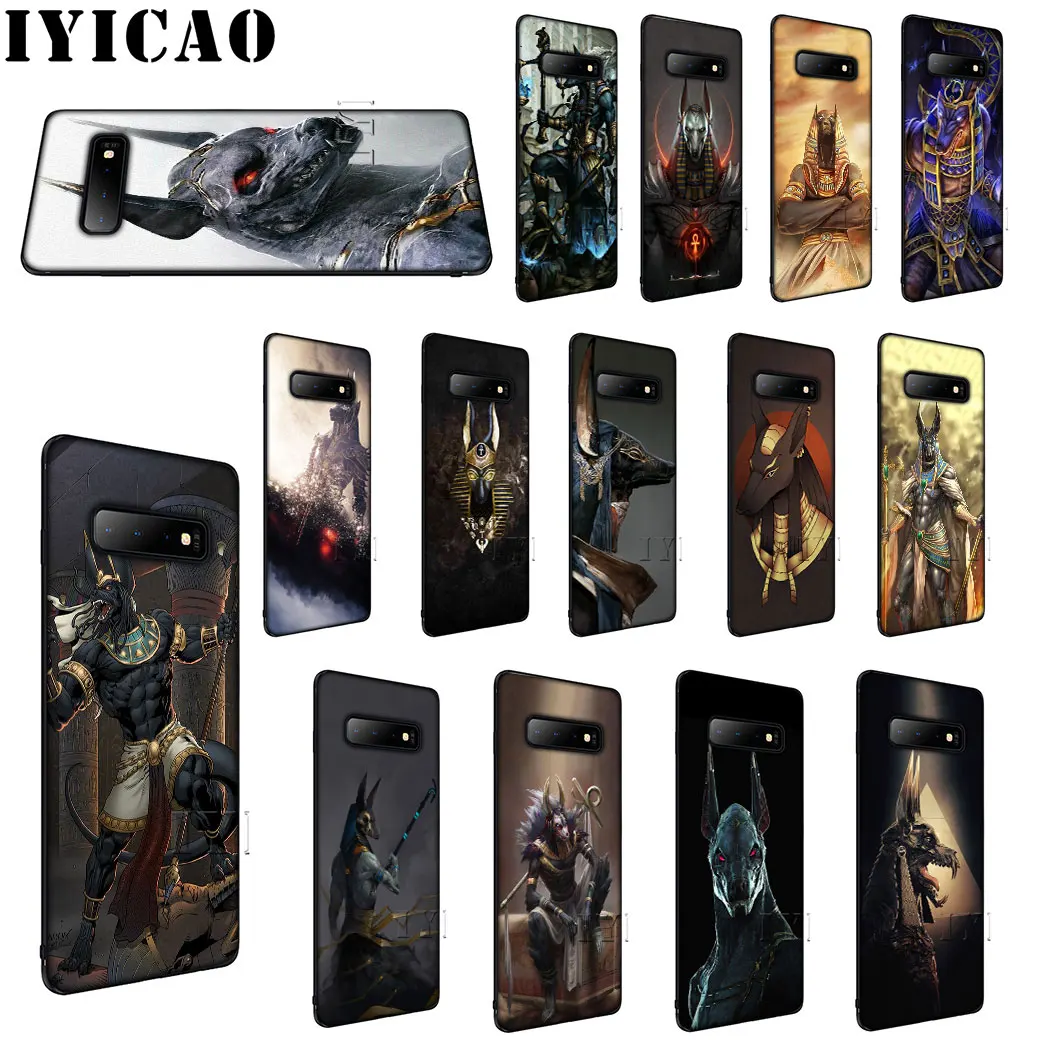 IYICAO магниты в египетском стиле Мягкий силиконовый чехол для samsung S6 S7 S8 Edge S9 S10 Plus S10e