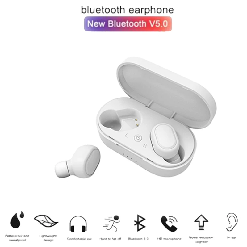 Hot New TWS Bluetooth 5 0 M1 Stereo Headset Wireless Headphones Sport Headphones for Andorid Ios
