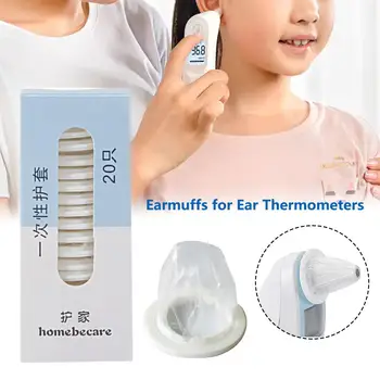 

100Pcs Ear Thermometer For Braun Thermoscan Replacement Lens Filters Probe Cover Ear Thermometer Ear Muffs Drop Shipping