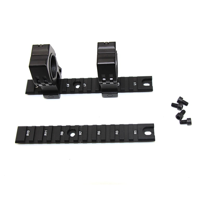 Tactical 2 шт 20мм Пикатинни Набор для G36 G36C Series Long Rail System Rack Scope Mount Weaver Airsoft Gun