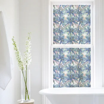 

1 Sheet Stained Window Decorative Film 45*100cm Window Sticker Glass Film