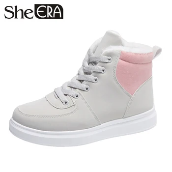 

Women's Shoes 2019 New Autumn and Winter Snow Boots Short WIld Boots with Velvet Cotton Shoes Thick Bottom Fashion booties