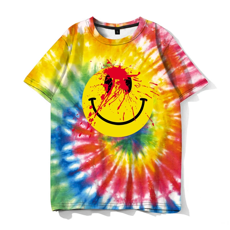 2019 Streetwear Travis Scott Astroworld Sicko Tee T shirt Casual Best  Quality Smiley Face Astroworld Travis Scott Tie dyeing Too _ - AliExpress  Mobile