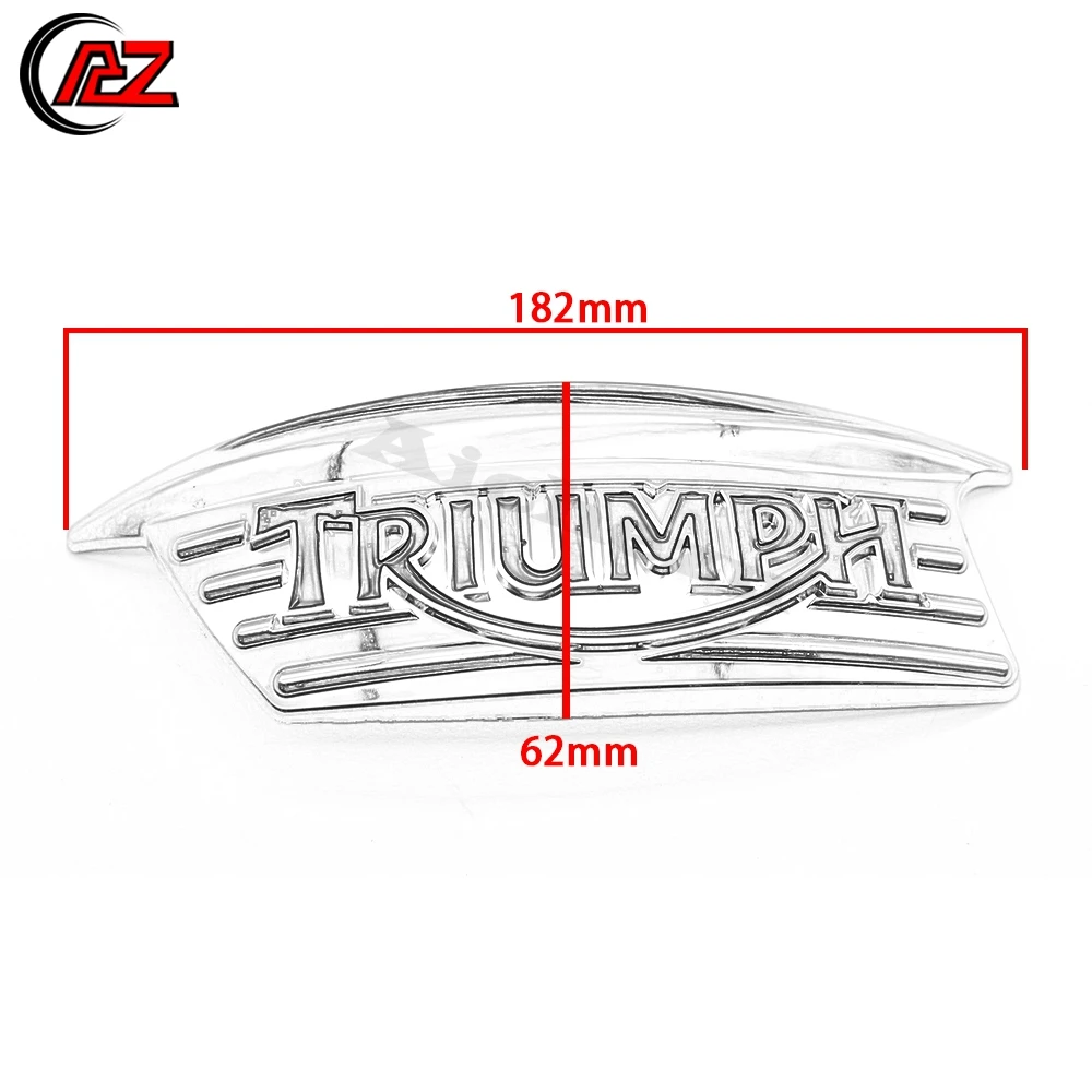 ACZ Мотоцикл 3D эмблема значок наклейка топливный бак стикер, логотип для Triumph Bonneville T100 T120 T140 650 750 скремблер Thruxton 900