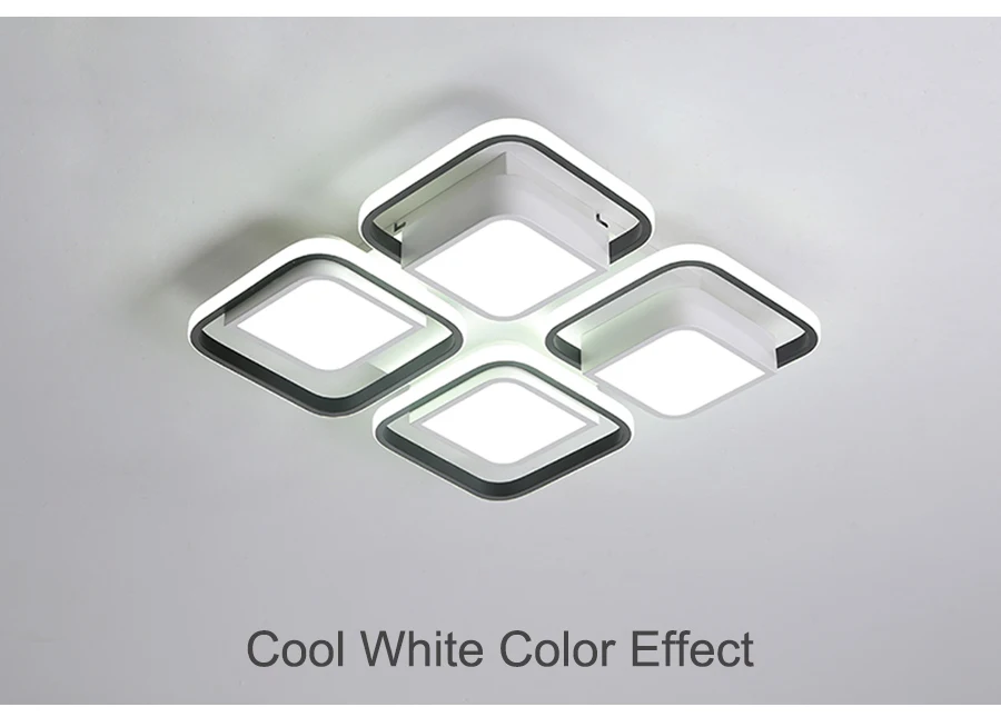 white black led Ceiling Lights ultra-thin Indoor Lighting Ceiling Lamps Fixture For Living Room Bedroom corridor lamp decoration