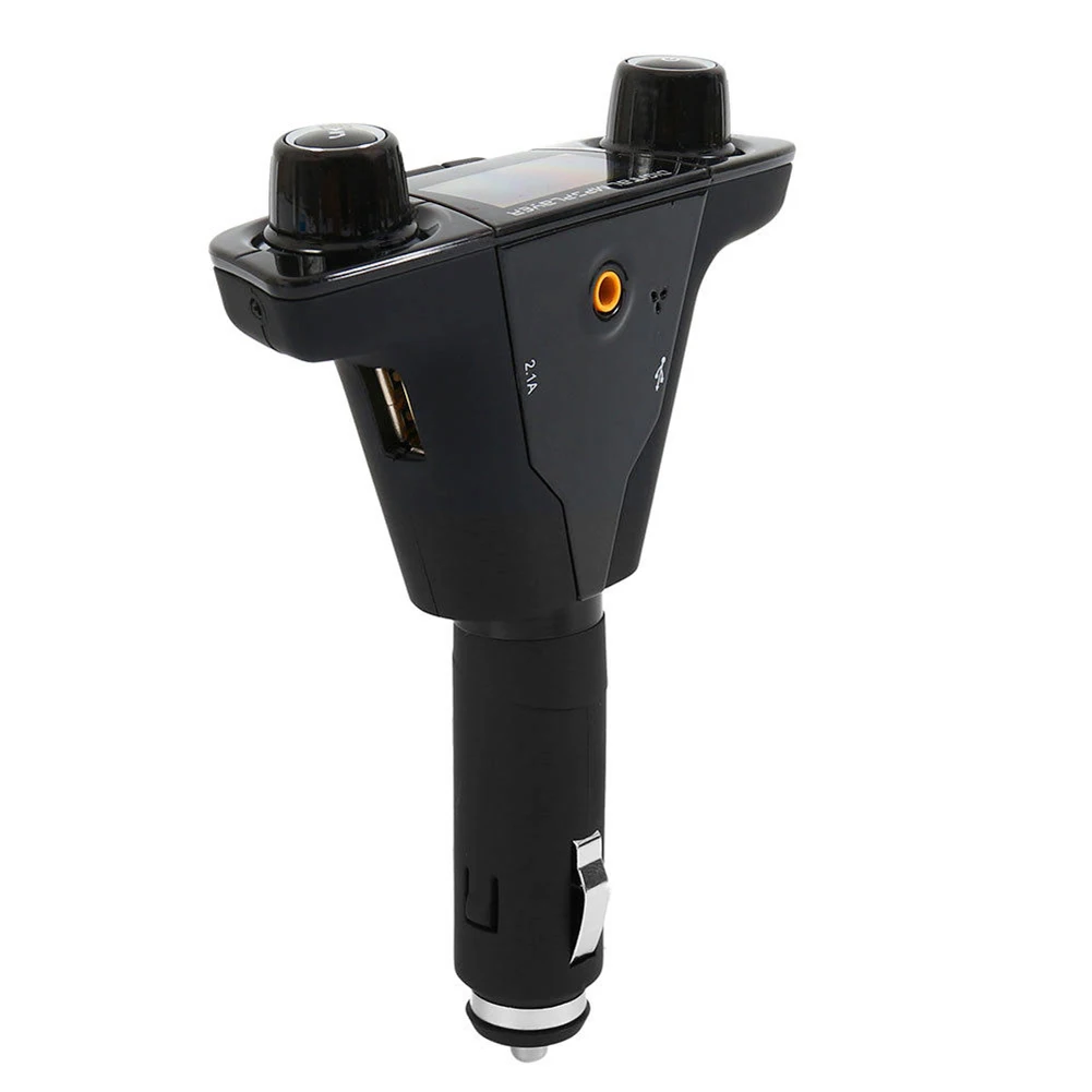 Hands-free Bluetooth автомобильный комплект fm-передатчик TF MP3-плеер ЖК-экран USB зарядное устройство NR