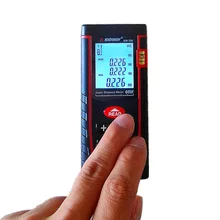 Цифровой лазерный дальномер 60 м SW-T60 дальномер с большим ЖК-дисплеем и пузырьковым уровнем