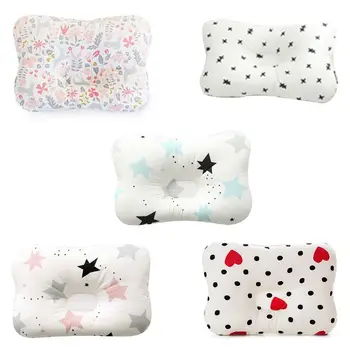 

Baby Pillow Soft Breathable Baby Head Shaping Pillow Flat Head Sleeping Support