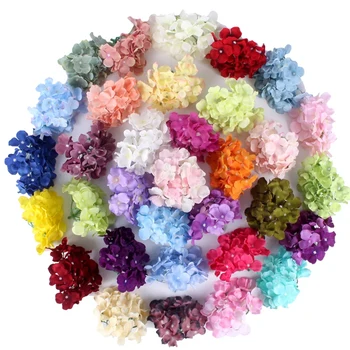

Hot Sale Luxury Artificial Hydrangea Silk Flower Amazing Colorful Decorative Flower for Wedding Party Birthday Home Decoration