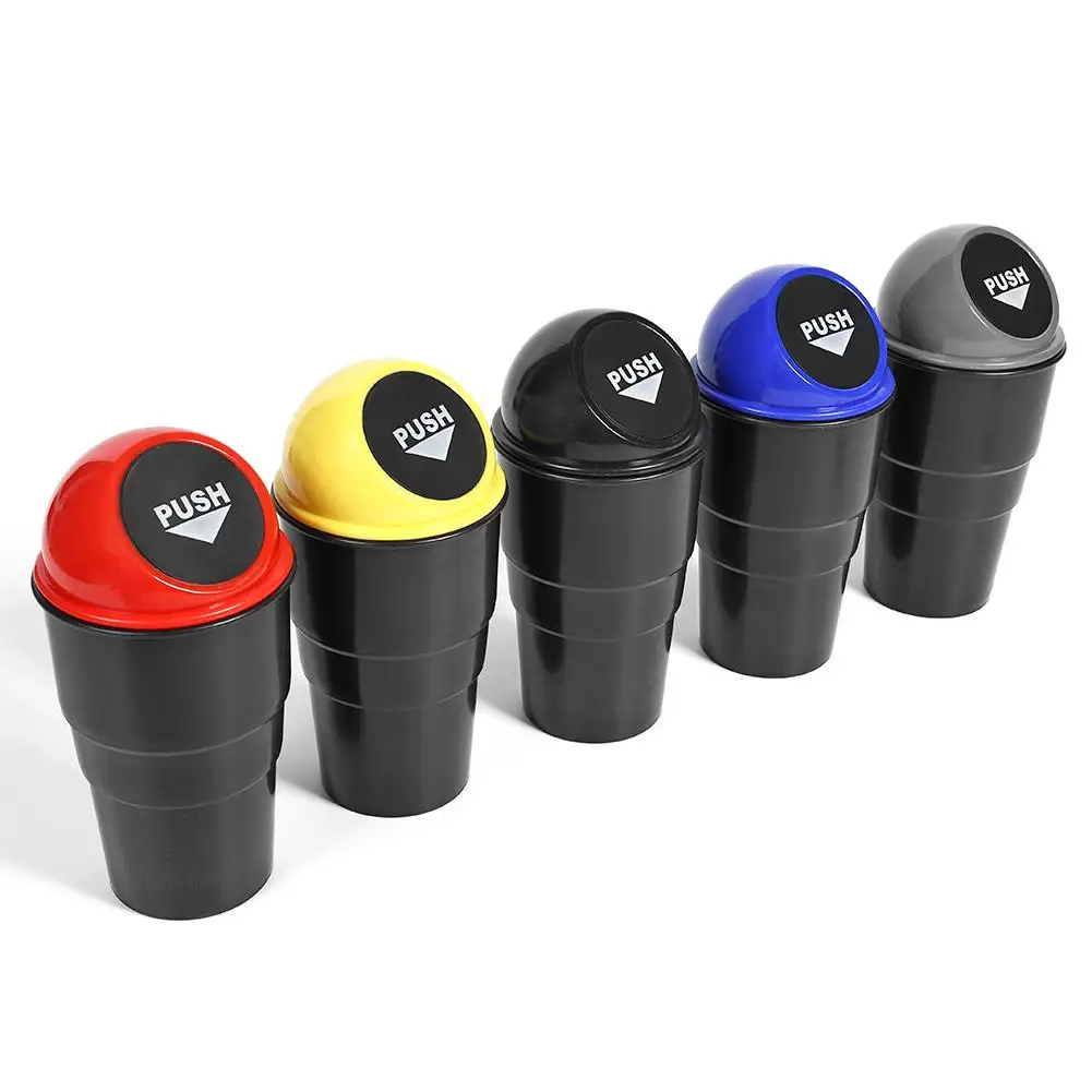 Car Trash Can Mini Auto Creative Vehicle Dust Holder Bin Box MGO3