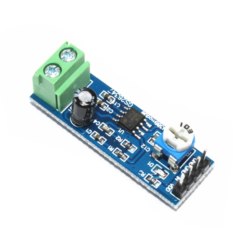 DIY электронный усилитель LM386 аудио 200 раз модуль колонок 5 В 12 с регулируемым