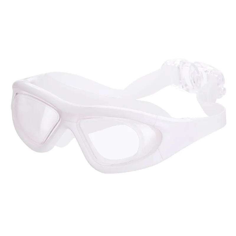 

Adjustable Swim Glasses Men Women Sports Professional Anti Fog UV Protection Diver Swimming Goggles Coating Waterproof Swim Hat