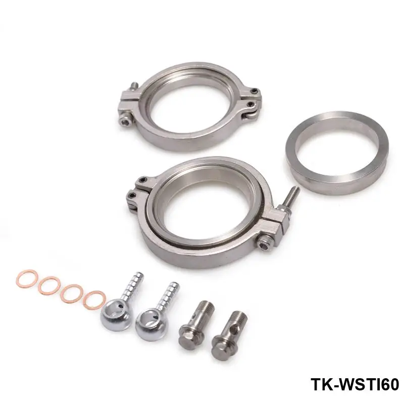 Гоночный алюминиевый автомобиль 60 мм Vband V60 фланец Turbo Wastegate для BMW Subaru Honda TK WSTIAL60|turbo