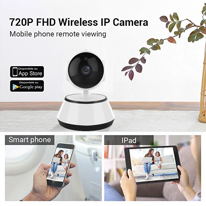 Смарт WiFi камера Wi-Fi аудио запись наблюдения детский монитор HD CCTV камера домашнее видео Ночное Видение безопасности IP камера iCSee