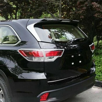 

For Toyota Highlander/Kluger 2014-2018 Side Spoiler Car ABS Chrome 2 Pcs
