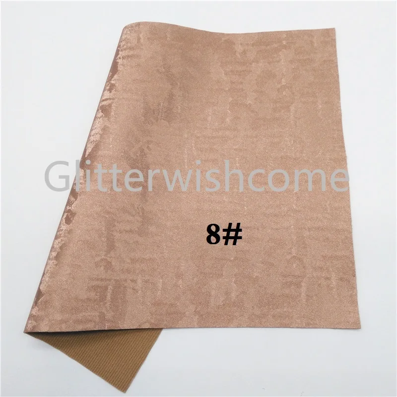 Glitterwishcome 21X29 см A4 размер винил для бантов металлик камуфляж кожа ткань искусственная кожа листы для бантов, GM497B