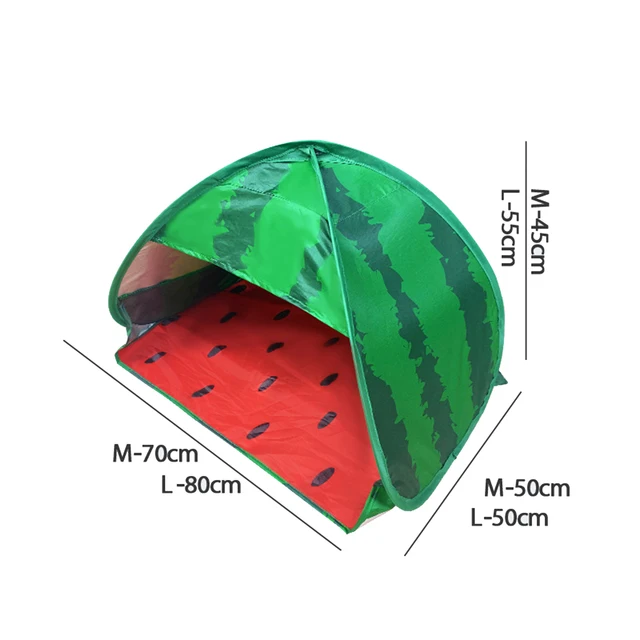Oxford Cloth Beach Sunshade Sátor Hordozható, Összecsukható Szélálló Kedvtelésből Tartott Állatok Védelme Automatikus Felbukkanó Ablak - Image 6