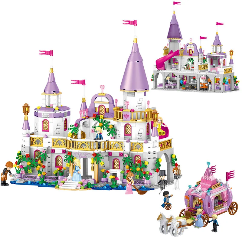 Любимый детский серия для друзей модель строительные блоки Legoed Friends кубики