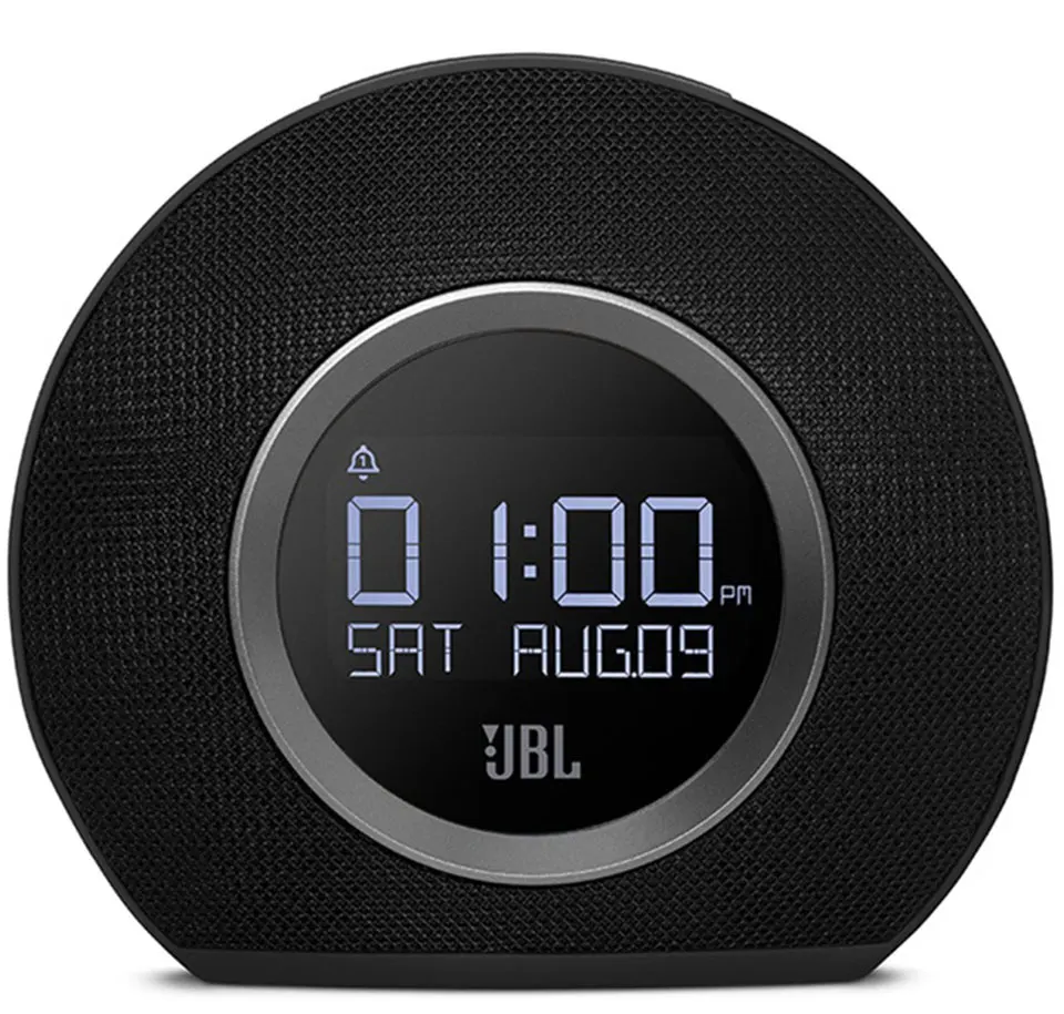 JBL Horizon Bluetooth Беспроводной Динамик Будильник FM радио с зарядка через usb светодиодный окружающей среды Светильник Настольный стерео звук Динамик