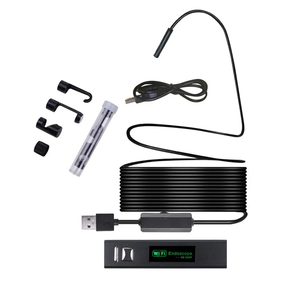 

Waterproof WIFI Endoscope Inspection Mini Camera Borescope Snake Video Cam Built In Battery