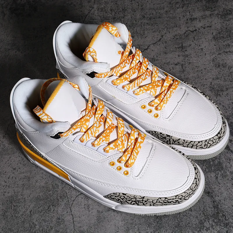 Individual Burst Crack Shoelaces 8 Colors Fashion Women Men Pattern High-top Canvas Sneakers shoe laces
