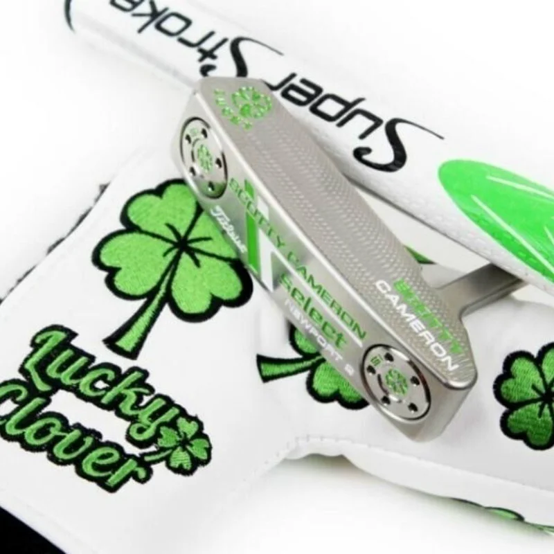 

Fashion SCOTTY Select Newport 2 Lucky Four Leaf Clover CAMERON 32/33/34/35 Inches Golf Putter Clubs for Right Hands