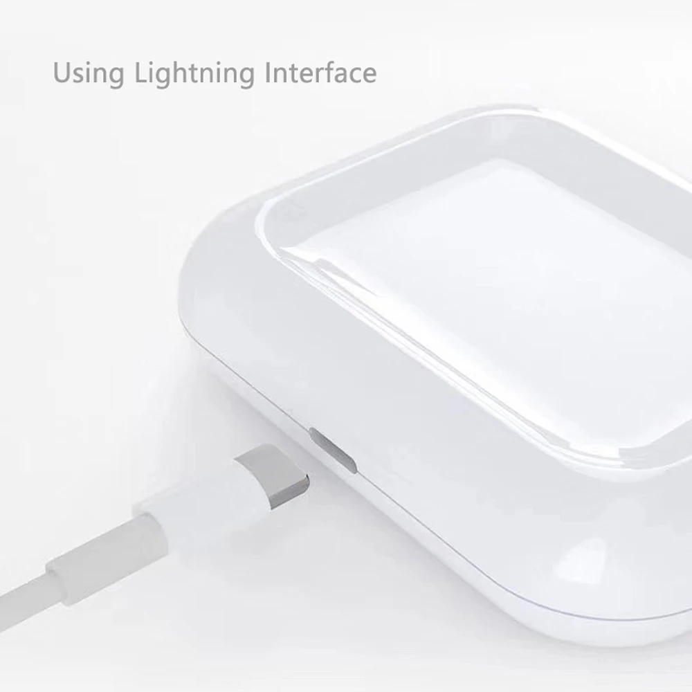 Беспроводное зарядное устройство QI 2 в 1 7 5 Вт док станция Pad для Apple Airpods AirPods Pro iPhone