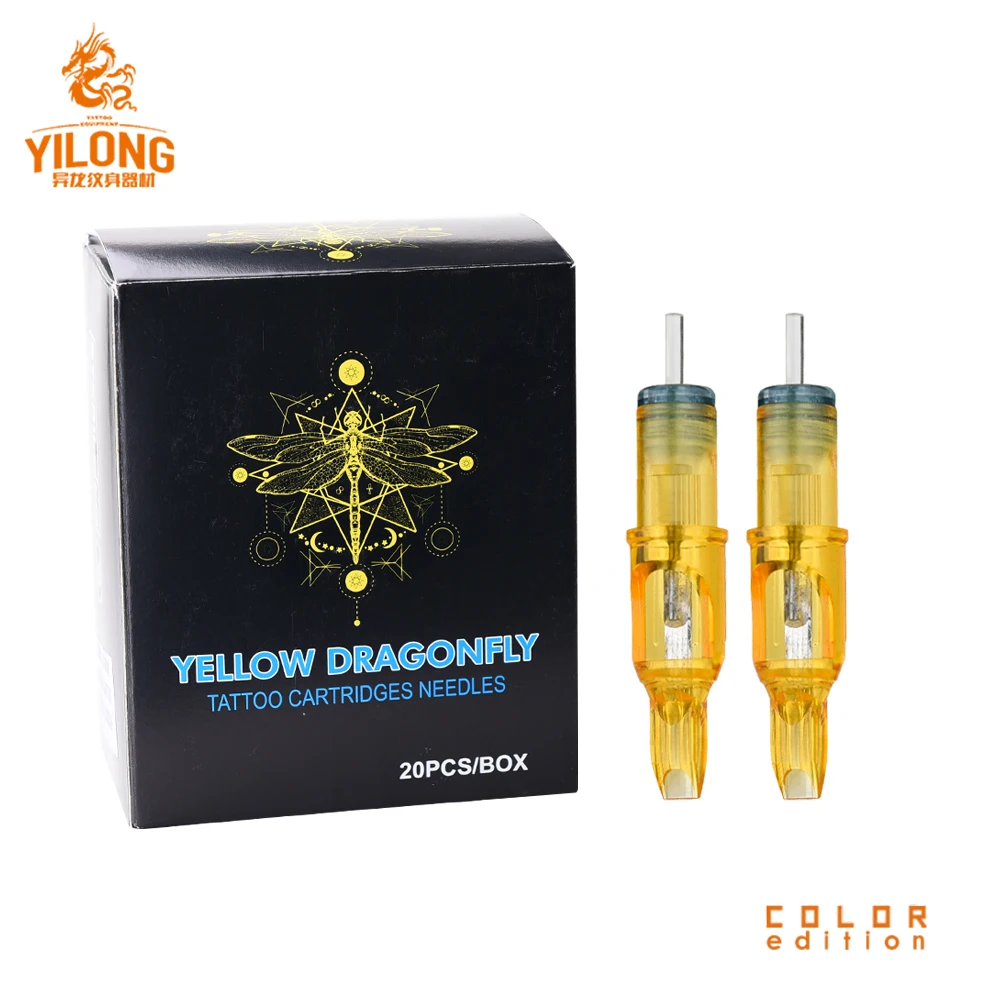 20pcs Tattoo Needles RL/RS/RM/M1 Disposable Sterile Tattoo Cartridge