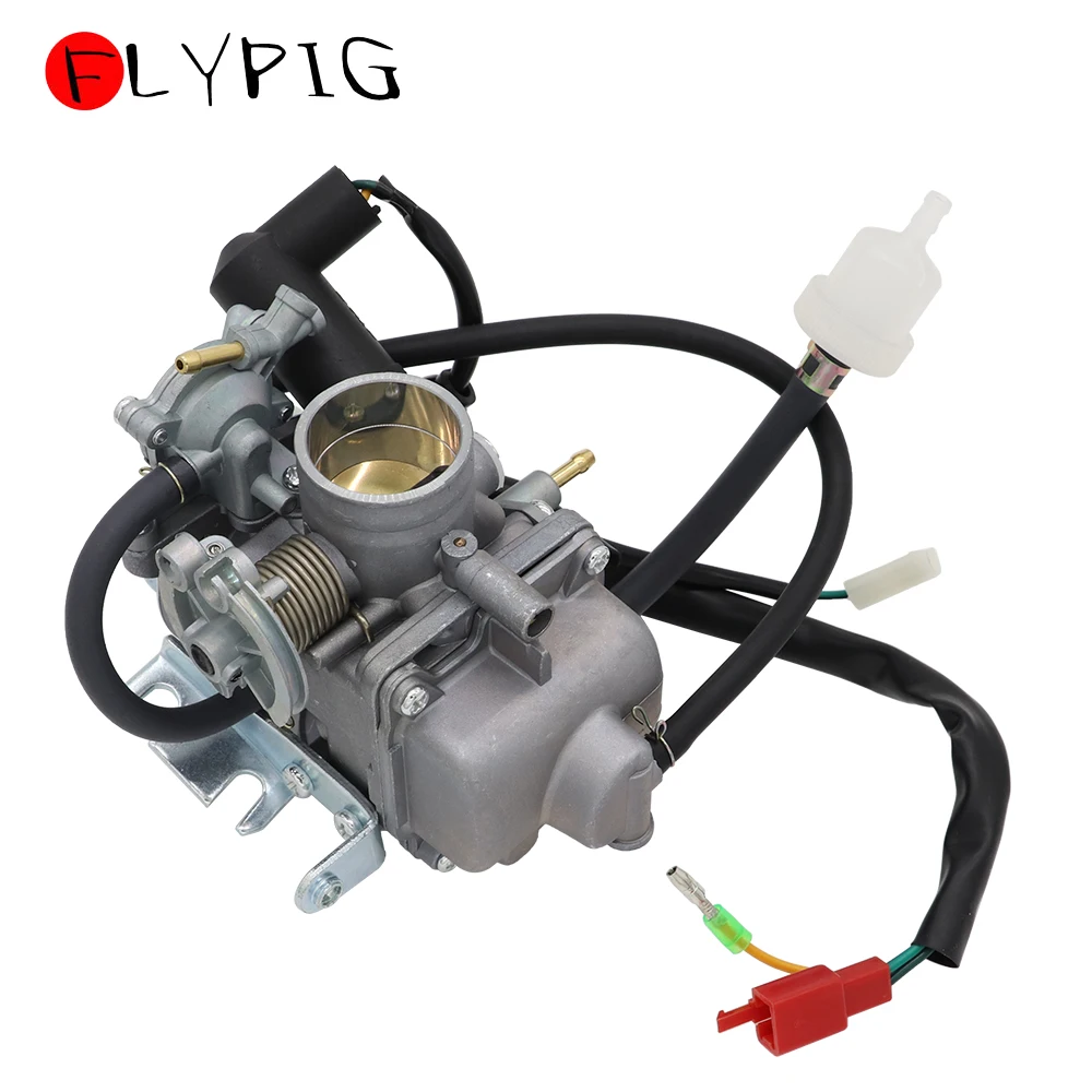 30mm Carburetor Fit GY6 250cc &amp CF250 Motorcycle Water-cooled ATV Go Kart Moped Scooter D20 | Автомобили и мотоциклы