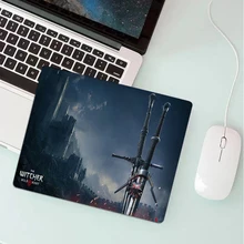 

Wild Hunt Computer Laptop Gamer Keyboard Mousepad Gaming Accessories Small 18x22 Deak Mat PC CSGO LOL Carpet Notebook Mouse Pad