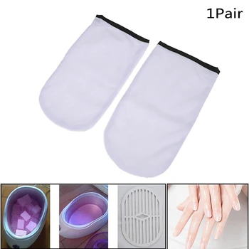 

2PCS SPA Paraffin Wax Protection Gloves and Socks Retain Heat Mittens Warmer Wax Hand Foot Mask Skin Care Moisturizing Gloves