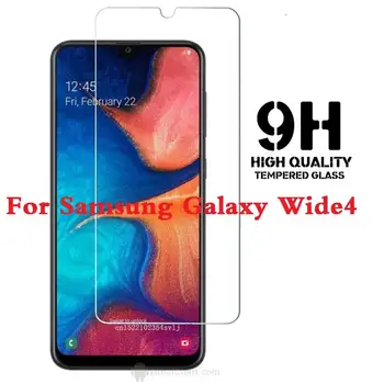 Перейти на Алиэкспресс и купить Для samsung Galaxy Wide4 Новый 9H твердость 2.5D ультра-тонкий Закаленное стекло пленка защитная пленка для экрана