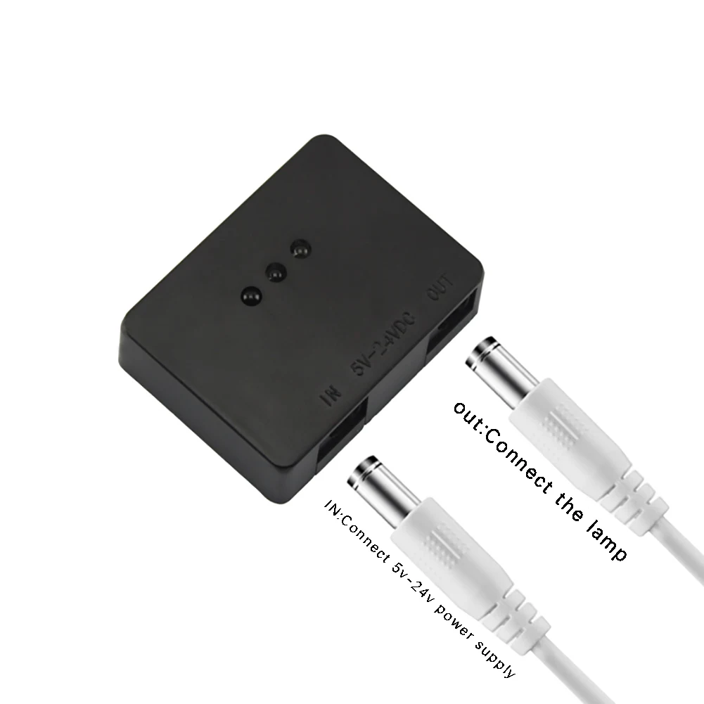 DC5-24V 5A 60 Вт Ночная лампа для книжного шкафа для светодиодной ленты корпус ПК шкаф Датчик управления инфракрасный светильник переключатель под шкафами ручная волна