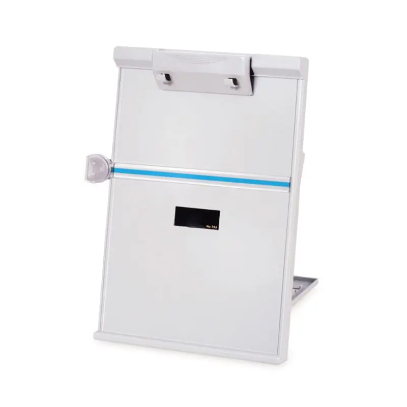 

Plastic Adjustable Computer Document Holder Book Rack Stand Reading Typing Frame