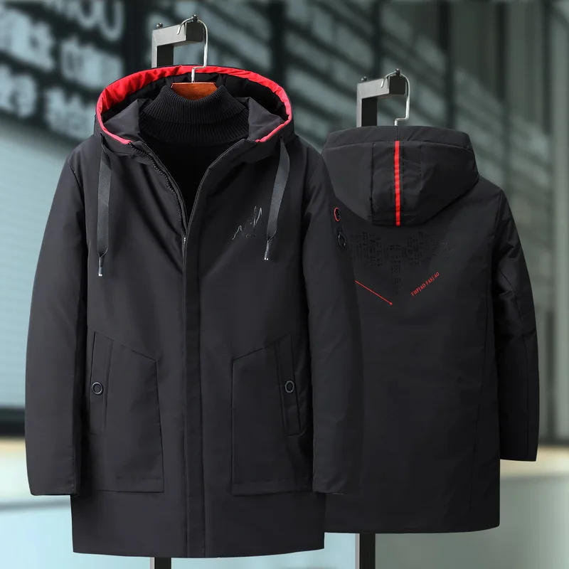 Большие размеры 3XL 4XL 5XL 6XL 7XL 8XL 9XL новые стильные мужские парки 1-55