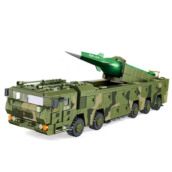 

1164Pcs Ballistic Missile Military Machinery DIY Building Kit MOC Small Particle Brain-Training Toy For Children Educational Toy