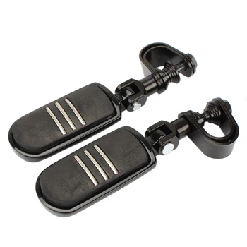 

1 Pair Motorcycle Footrests Clamp Highway O-Ring Pegs Foot Pegs Engine Guard Crash Bar For Honda GoldWing GL1800 VT750 Shadow