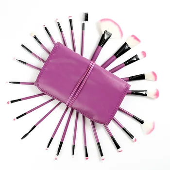 

24 Makeup Brush Set Eye Shadow Brush Blush Brush Loose Powder Brush Eyebrow Brush Eyelash Brush Soft Hair Beauty Makeup Tool Bag