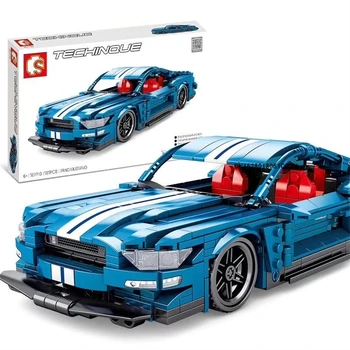 

3 Style luxury Sports Car Building Blocks Toys Compatible Technic City Speed Bricks Car Toys For Boys Birthday Gifts