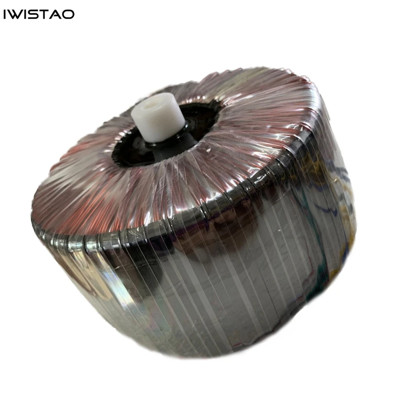 IWISTAO Customized 2200W Toroidal Transformer Pure Copper Wire Power Amplifier Double 70V (2 Groups) 15V Single DIY | Электроника
