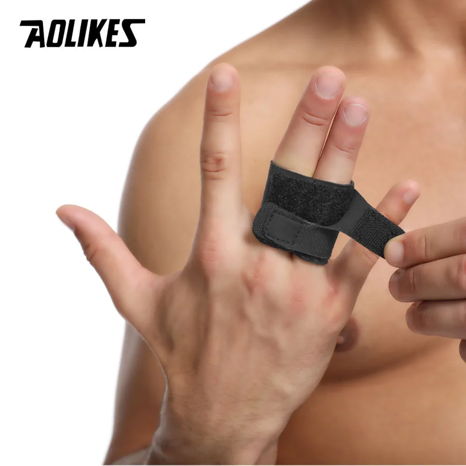 Aolikes Adjustable Finger Brace Compression Support Sports Finger Protector  Wraps - China Finger Support and Finger Brace price