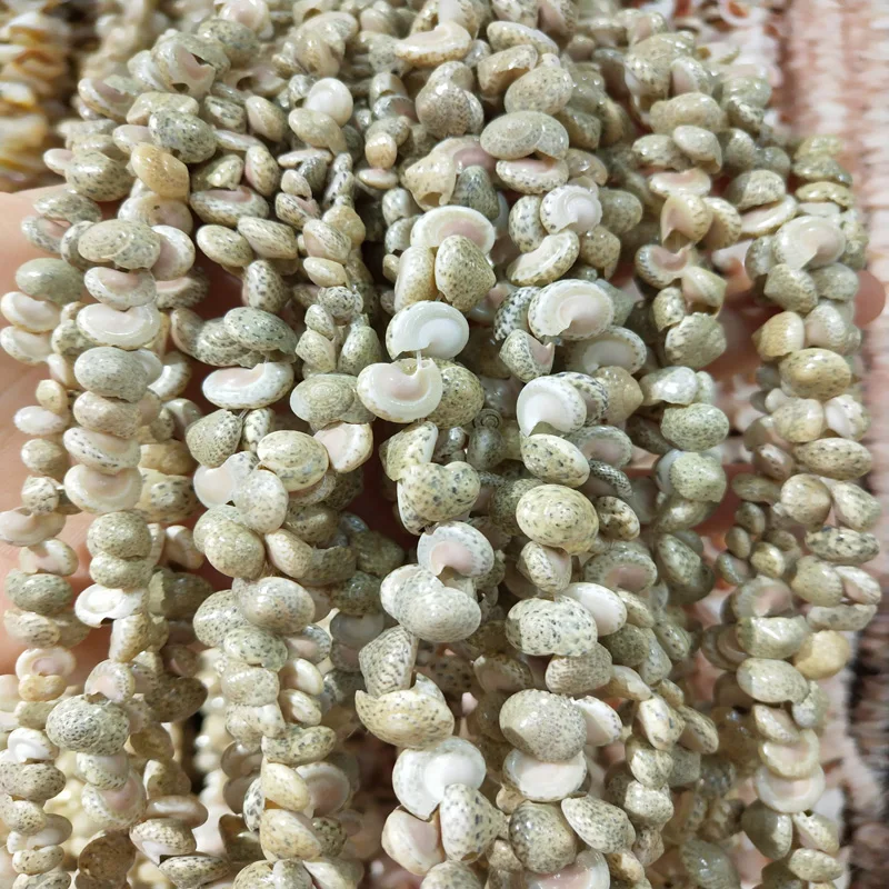 Natural shell Beaded snail shape craft beads For jewelry making DIY Bracelet necklace accessories fish tank landscape | Украшения и