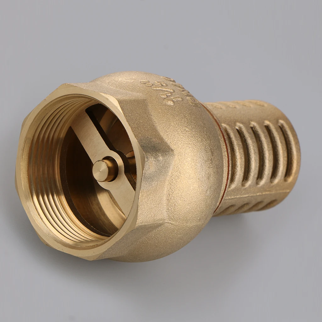 Strong Metal Brass Foot Valve/ Bottom Valve, Easy to Install