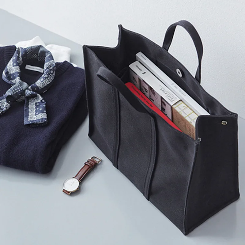 Большая вместительная Холщовая Сумка минималистичный Модный высококачественный портфель для компьютера сумки для ноутбука сумки для женщин портфель s