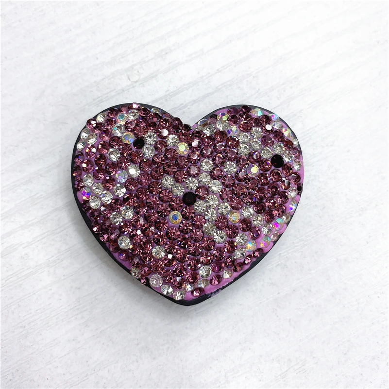 Универсальный держатель для телефона Popsoket Bling Air Bag Diamond SmartPhone Stander для iPhone samsung расширение стентов автомобильное крепление Popsocet - Цвет: Фиолетовый