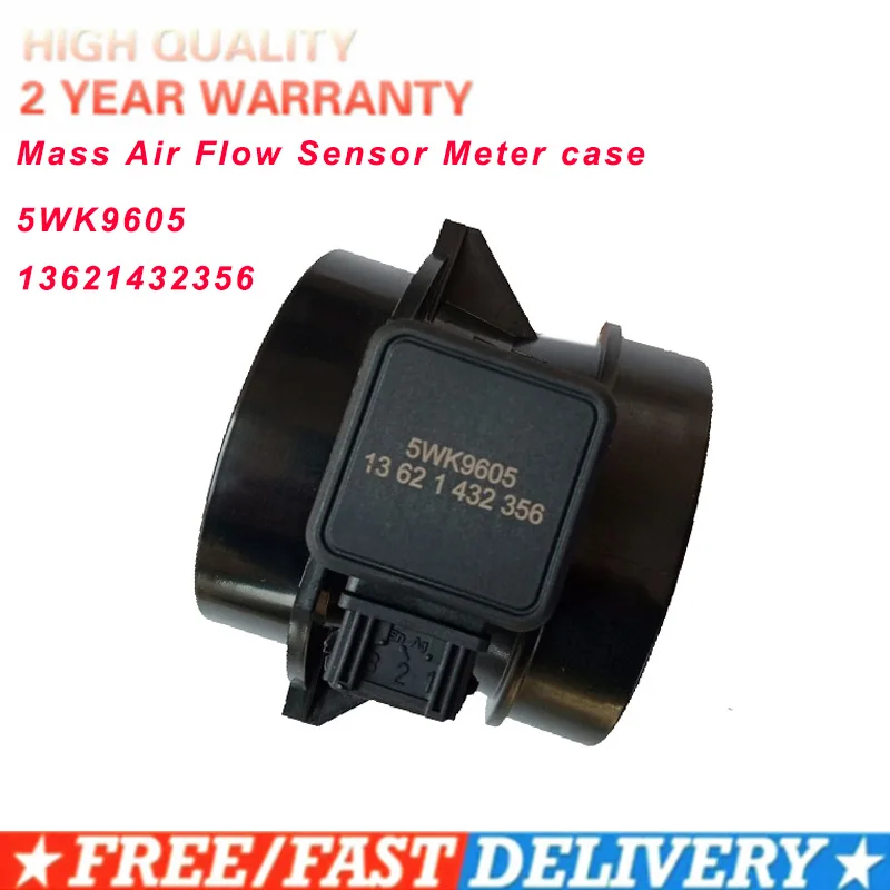 5WK9605 Mass Air Flow Sensor Meter case For BMW E46 320i 323i 325i 328i