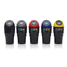 Новая Автомобильная мусорная банка Автомобильная корзина для мусора мусорный ящик для мусора держатель для мусора автомобильный Стайлинг